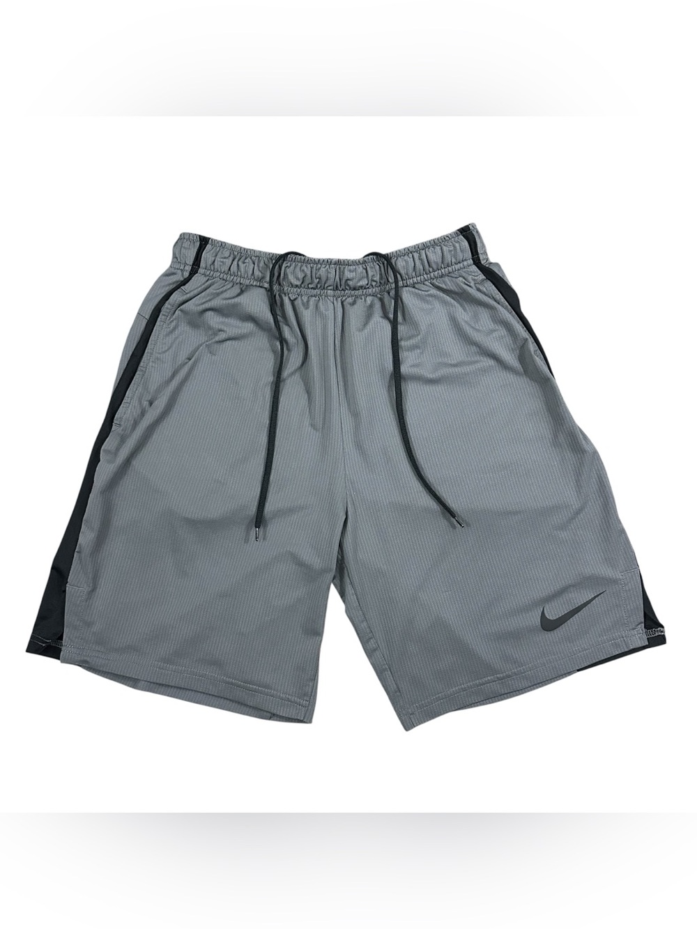 Nike Dri-FIT Men’s Medium Gray/Black Athletic Shorts